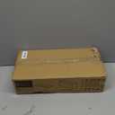 WOPITUES Floating Shelves for Wall with Cube Shelf, Wall Shelves with Metal Rail for Bathroom Decor, Bathroom Organizers and Storage, Over Toilet Shelves for Toilet Paper-Black (15.7 inch)