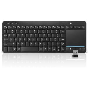 Multi-Device Wireless Bluetooth Keyboard with Touchpad-Wireless Keyboard with Multi-Touch Big Size Trackpad,Support 3 Devices for PC,Windows, Android, Chrome OS, Laptop, Tablet