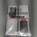 4-Pack Baby Inkless Hand and Footprint Kit Paw Nose Print Kit for Dogs Cats Pets Clean Touch Ink Pad for Baby Pets Newborn Keepsake Mess-Free Ink Pad (Black)