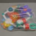 UTOPLIKEY Baby Activity Arch Toy Bar for Stroller, Bassinets and Car Seat, Adjustable Crib Toys Hanging Attachment, Sensory Development Toys with Rattles (Colorful)