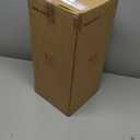 JHY DESIGN Set of 2 Black Decorative Lanterns 17.5inch&13.5inch Metal Candle Lanterns for Indoor Outdoor Events Paritie and Weddings Vintage Style Hanging Lantern