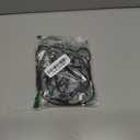 [Upgraded] 4-in-1 USB C Cable 60W 5FT Lightning Cable Fast Charging Flat Nylon Braided for iPhone iPad Charger Cord [480Mbps Data Sync] Multi Charge Wire Combo with Lightning/Type C/USB A Port