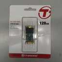 Transcend 128GB M.2 2242 SATA III SSD with Dram Cache, Up to 560MB/s, Compatible w/Ultrabook/Laptop/PC/Desktop, 3D TLC NAND Flash Internal Solid State Drive, LDPC Error Correction, SLC Cache, B+M Key