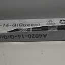 Metal Bed Frame,Queen Size Bed Frame with Storage Space,Heavy Duty Sturdy Mattress Foundation,Easy Assembly,No Box Spring Needed, Black,14 Inch,Queen