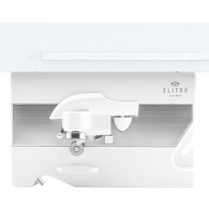 3 in 1 Under the Cabinet Electric Can Opener, Blade Sharpener, Bottle Opener, Under The Counter Mount, For Large And Small Cans (White)