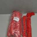 10 Pack Red Cheesecloth Table Runner 6FT Boho Gauze Fabric Table Runner Vintage Rustic Sheer Runners for Wedding Party Bridal Baby Shower Long Table Decorations