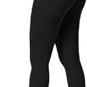 Sunzel Sunzfly Invisible Butt Scrunch Workout Leggings for Women, Butt Lifting High Waisted Gym Yoga Pants with Tummy Control (X-Large, Black)