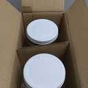 1 Gallon Glass Jar With Lid  2 Pack Large Glass Jar With Airtight Metal Lids - USDA Approved BPA-Free Dishwasher Safe, Wide Mouth Sun Tea Jar, Gallon Mason Jar for Storage, Fermenting, And Brewing