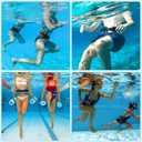 Sportneer Aqua Belt Water Aerobics Equipment: Swimming Belt Pool Exercise Equipment for Adults Aqua Float Belts with Adjustable Foam Blocks for Aquatic Fitness Training Low-Impact Workout