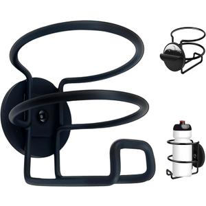 Skywin Magnetic Cup Holder, Magnetic Water Bottle Holder for Truck & Treadmil Drink Holder for Car Yacht, Truck, RV - Installs on Walls and Railings, Perfect for Cans, Bottles & Cups (Medium (1 Pack))