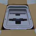 JOYMOOP Mop and Bucket Set with Wringer, Flat Mops for Floor Cleaning, Wall Mop Cleaner with Long Handle, Hardwood Floor Mop with 4 Microfiber Pads