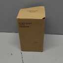 Olive Oil Dispenser Glass Bottle Cruet 18 oz with Stainless Steel lid and Vinegar Bottles for Kitchen Cooking Container set 1pcs (18oz, Metal Lid)