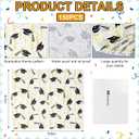 Marspark 150 Pcs 2026 Graduation Deli Wax Paper Sheets for Food 9.8 x 8.3 Inch Greaseproof Waterproof Sandwich Wrapping Paper Basket Liner for Picnic Kitchen Graduation Party Supplies(Ribbons)