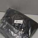 LKOUS Long Blazers Dresses for Women Long Sleeve Lapel Pockets Elegant Trench Coats Dress Fall Winter Business Outfits (3X-Large, Black)