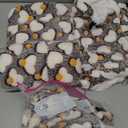 PINVNBY 3 Pack Rat Hammock Set Soft Ferret Hideout Bed Hanging Hamster Tunnel Cave Small Animal Cage Accessories Toy for Guinea Pig Chinchilla Squirrel Sugar Glider (Gray)