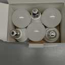 evelor 6-Pack A19 LED Light Bulbs, 60 Watt Equivalent Daylight 5000K with E26 Base, Efficient 9W, 800 Lumens Non-Dimmable LED Bulbs, 15000 Hours, Ideal for Bedroom Living Room