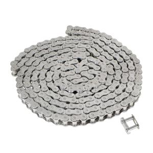 findmall 40SS Roller Chain 10 Feet with 1 Connecting Links, 240 Links, Stainless Steel