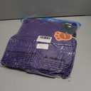 Kuoser Large Dog Coat, Windproof Dog Jackets for Large Dogs, Warm Pet Coat with Harness Built in, Doggie Cold Weather Coats Snow Jacket for Labrador Beagle, Purple XXL (XXL (Chest Girth: 35.4''))