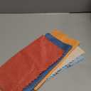 SINLAND Microfiber Dish Cloth for Washing Dishes Rags Best Kitchen Washcloth Cleaning Cloths with Poly Scour Side Popcorn Texture 5 Color Assorted 12Inchx12Inch 5 Pack