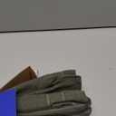 MIULEE Decorative Linen Check Throw Pillow Covers Neutral Farmhouse Vintage Spring Pillow Covers 20x20 Set of 2 Boho Modern Home Decor for Sofa Couch Bedroom Cushion Dark Olive Green