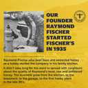Fischer's 100% Pure, Raw & Unfiltered Honey, 40 oz All-Natural Sweetener Rich Flavor Profile, Packed with Nutrients (EXP 06/19/29)