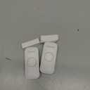 Door Alarms for Kids Safety, VOXON Window Alarm Door Alarm for Home Security Personal Security Window Alarms Sensor Burglar Door Alarm for Pool, Cars, Sheds, Caravans DIY Kit Pack of 2 (White)