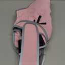 MIGOHI Reflective Dog Coat, Waterproof Winter Jacket, Fleece Lined, Small, Pink