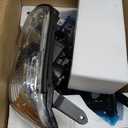 Nilight Headlights Assembly for Toyota 4Runner 2006 2007 2008 2009 Headlamp Black Housing Amber Reflector