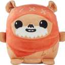 Star Wars Cuutopia 10-inch Ewok Plush, Soft Rounded Pillow Doll, Collectible Gift for Kids & Fans Ages 3 Years Old & Up
