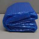 Solar Hot Tub Spa Bubble Covers Blanket 4.5 x 4.5 FT for Square Inflatable Hot Tub Spa Pool Thermal Insulation Floating Bubble Wrap Covers (136 x 136cm)