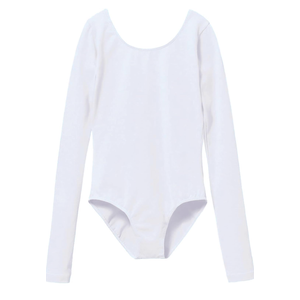 MdnMd Girls Classic Long Sleeve Leotard for Ballet Dance Gymnastics Toddler Kids Outfits