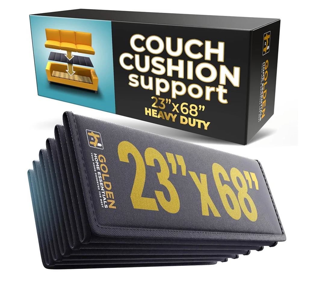 XL Heavy Duty Couch Support for Sagging Cushions - 23in x 68in Extra Wide Sofa Cushion Board - 0.4in Saggy Cushion Supports for Sagging Cushions