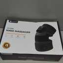 CooCoCo Knee Massager, Cordless Knee Massager with Heat, Upgraded Faster Heating, Fsa Eligible Electric Heated Knee Brace with 6 Vibration Modes and 5 Heating Levels, Hsa Eligible Massager, 30"x26"