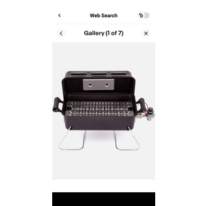 Char-Broil Gas Portable Tabletop Grill - Black ~ Rare & New In Box