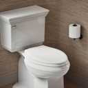 KOHLER 4636-RL-0 Cachet ReadyLatch Elongated Slow Close Toilet Seat, Soft Close Toilet Seat Quiet Lid, Contoured Grip-Tight Bumpers Installation Hardware, Apartment Essentials, White