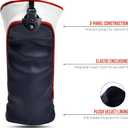 USA Golf Head Covers for Driver & Fairway Woods - Premium Leather Headcovers, Designed to Fit All Woods and Drivers