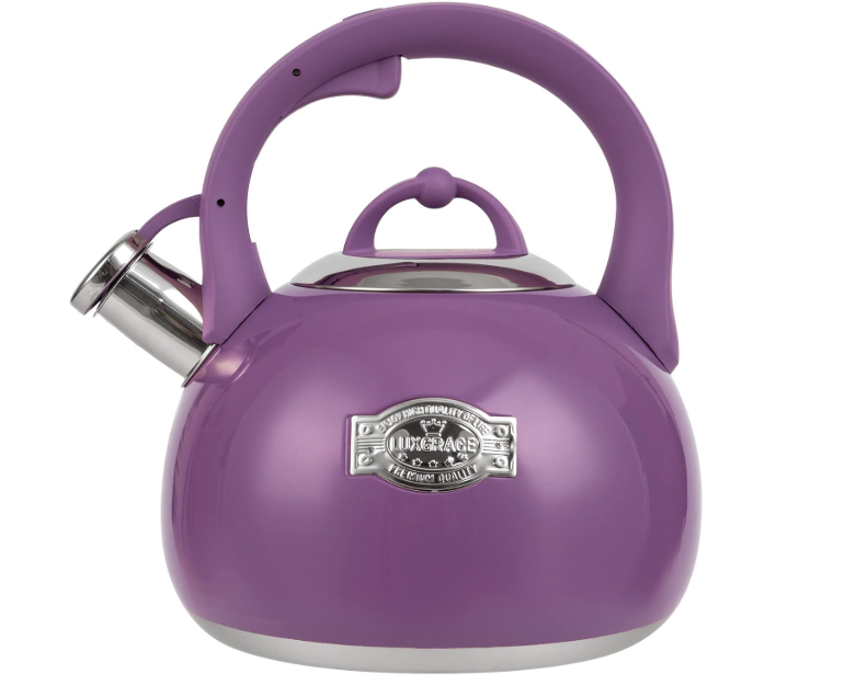 Tea Kettle for Stovetop, Food Grade Stainless Steel Water Kettle, Tea Pot for Home & Kitchen, 3.1 Quart