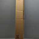 uxcell 2Pcs Door Brush Bottom Sweep H-Shape Aluminum Alloy Base with 3.9-inch Nylon Brush for Home, Industrial (39-inch L x 4.9-inch W, Black)