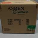 Aspen Creative 31096A Transitional Drum (Cylinder) Shaped Spider Construction Lamp Shade in Orange, 12" wide (12" x 12" x 10")