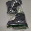 Hpapadks Girls Snow Boots Winter Solid Color Snow Shoes Non Warm Wool Thickening Shoes Winter Boots for Boys Black. Size 26