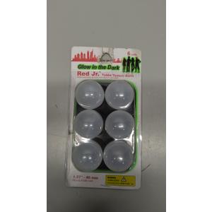 Pong Glow in The Dark Table Tennis Balls (6 Pack)