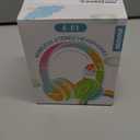 MIDOLA Kids Headphones Bluetooth 5.4 Wireless 68H Play Time Volume Limit 85/94dB Over-Ear Foldable Headset,Type-C Fast Charging,with Wired Aux Mic for Toddler Child Pad Tablet Blue