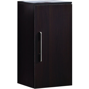 Dawn RESC131327-05 Wall Mounted Melamine and MDF Cabinet with Shelf Inside and with Door, Walnut Finish