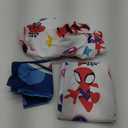 Jay Franco Marvel Spidey and His Amazing Friends Team Spidey Toddler Size Sheet Set - 3 Piece Set Super Soft and Cozy Kids Bedding - Fade Resistant Microfiber Sheets (Official Marvel Product)