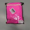 LAMISSCHE Womens Tennis Dress Built in Bra and Shorts Athletic Golf Mini Dress Backless Cut Out Onesie Romper (Pink, L)