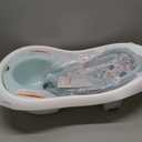 Fisher-Price Baby to Toddler Bath 4-in-1 Sling 'N Seat Tub with Removable Infant Support and 2 Toys, Pacific Pebble