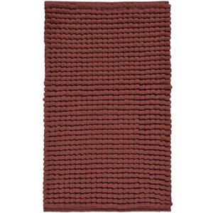 Aquanova Axel Bath Mat Hand-Woven Loop Structure (Mahogany, 60 x 100 cm)