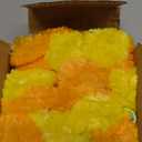 Marubhumi 5 PC - 5 feet Artificial Marigold Flower Garland  Long Strands for Diwali, Wedding & Festive Decoration  Traditional Indian Home Decor (Lemon/Mango)