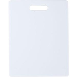 Farberware Large Plastic Cutting Board, Dishwasher- Safe Poly Chopping Board for Kitchen Meal Prep with Easy Grip Handle, 11x14-Inch