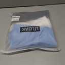 Liloak Men's Athletic Shorts with Pockets,Sweat Shorts for Men Pack,7 Inch Cotton Knit Shorts Men Multipack Casual Fit Summer (Medium, Waffle-grey/White/Lightblue)